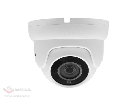 Kamera LIRDBAFE500; 5MPx, IP PoE, 1/2.5" HR CMOS; 0,01lux; 2,8mm; kopułka, kolor biały