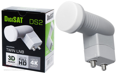Konwerter satelitarny podwójny DigiSAT TWIN DS2