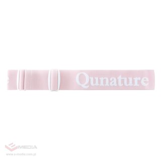 Gogle narciarskie Qunature Pink bezramkowe - różowe