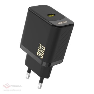 Ładowarka sieciowa Dudao A27P 30W PD GaN USB-C - czarna