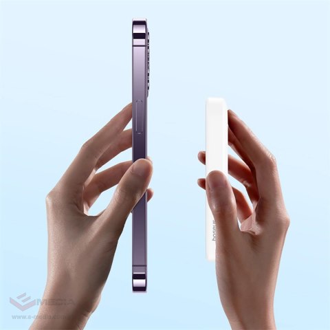 Powerbank Baseus Magnetic Mini Air PPCXM06A 6000mAh 20W z kablem Simple Series USB-C - biały
