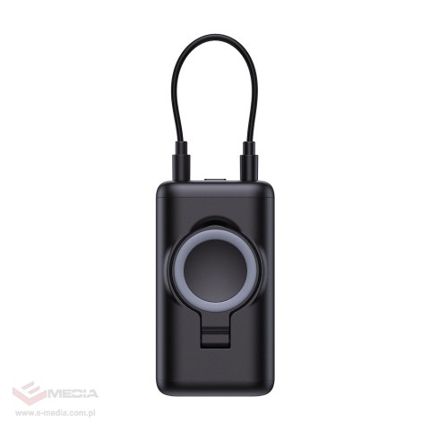 Powerbank Joyroom JR-W13 5000mAh bezprzewodowy do Apple Watch + USB-C i Lightning - czarny