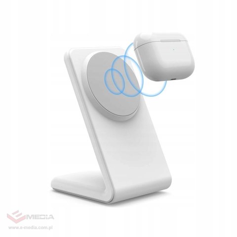 Ładowarka bezprzewodowa Tech-Protect QI15W-A38 MagSafe - biała