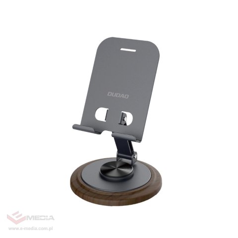 Podstawka do telefonu Dudao F17M 360° metalowa - szara