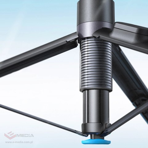 Premium selfie stick Wozinsky WRZP1 z automatycznie rozkładanymi nóżkami, funkcja statywu, 1,7m - czarny