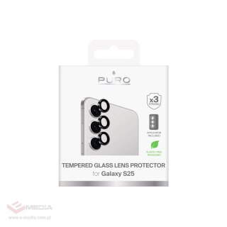 Szkło hartowane Puro Single Camera Lens na soczewki aparatu do Samsung Galaxy S25