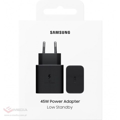 Ładowarka sieciowa Samsung EP-T4511NBEGEU 45W 4.05A 1x USB-C - czarna