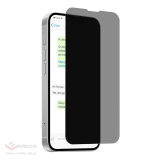 Szkło hartowane Puro Privacy Tempered Glass do iPhone 16e/17e