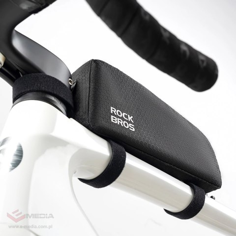 Torba rowerowa Rockbros na ramę na rurę górną 0,9l - czarna