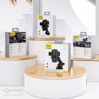 Uchwyt na smartfona Dudao F2N na kratkę nawiewu 360° - czarny