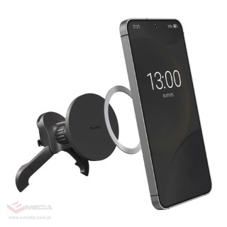 Uchwyt samochodowy Puro regulowany, kompatybilny z MagSafe - czarny