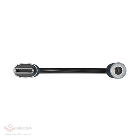 Adapter Wozinsky WACM-01 USB-C - mini jack 3,5mm - czarny