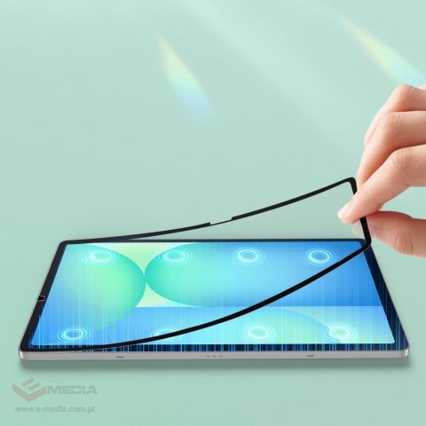 Folia ochronna Dux Ducis Naad Paperlike matowa na Samsung Galaxy Tab S10 FE Plus - z czarną ramką
