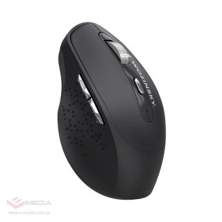 Mysz bezprzewodowa Wozinsky WMGK-1134 ergonomiczna - czarna
