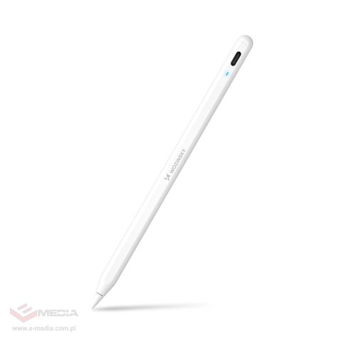 Rysik Wozinsky WRA-08 Stylus do iPad USB-C szybkie ładowanie Apple iPad 2018-2025 - biały