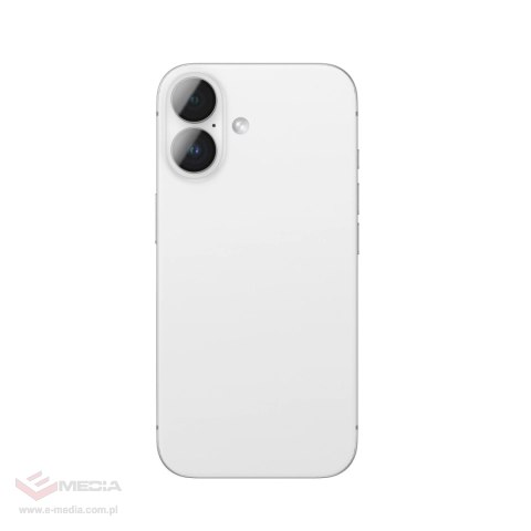 Szkło hartowane AMAZINGTHING AR Aluminium 2 Lens Glass z ramką na soczewki aparatu do iPhone 16 / 16 Plus - czarne