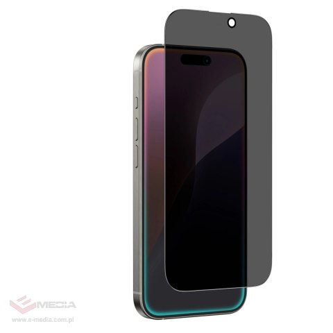 Szkło hartowane AMAZINGTHING Radix Privacy Glass prywatyzujące do iPhone 16 Pro