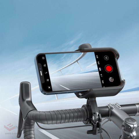 Uchwyt Joyroom JR-ZS431 na telefon na rower motocykl hulajnogę - czarny