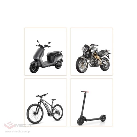 Uchwyt Joyroom JR-ZS431 na telefon na rower motocykl hulajnogę - czarny