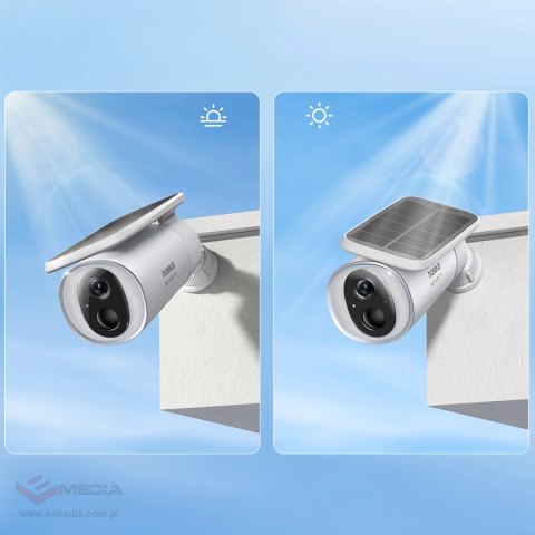 Zewnętrzna kamera Baseus Security S1 2K - biała