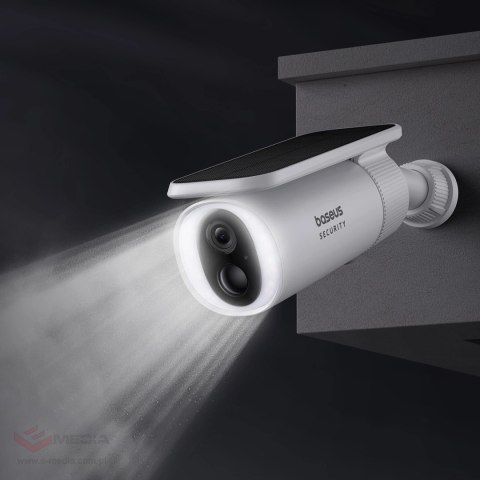 Zewnętrzna kamera Baseus Security S1 2K - biała