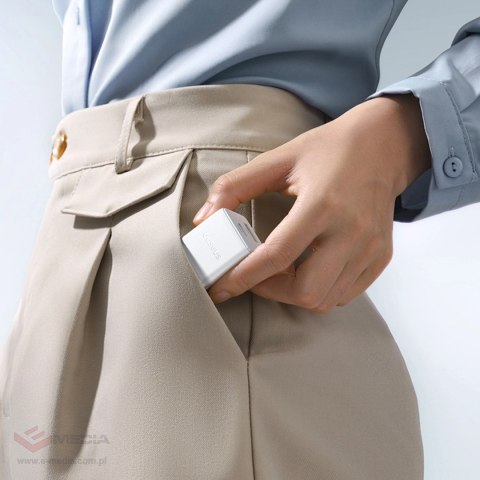 Ładowarka sieciowa Baseus Palm 30W USB-C USB-A - biała