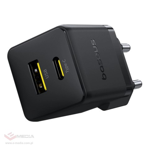 Ładowarka sieciowa Baseus Palm 30W USB-C USB-A - czarna