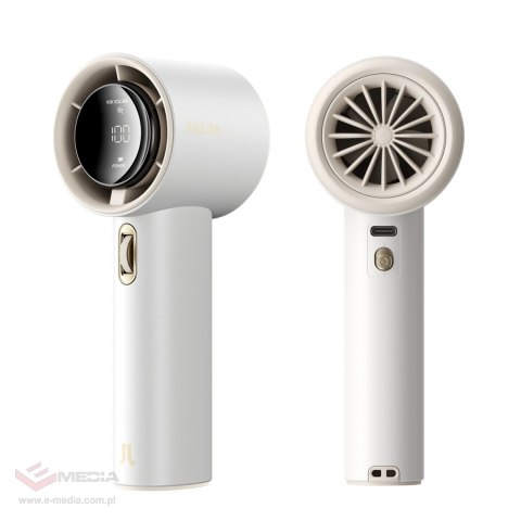 Mini dmuchawa Jisulife Handheld Fan Pro1 3600mAh FA53 (ABS) przenośny wiatraczek wentylator USB - biały