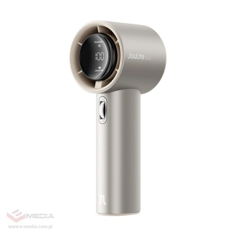 Mini dmuchawa Jisulife Handheld Fan Pro1 S 5000mAh FA53PRO przenośny wiatraczek wentylator USB metalowy - jasnobrązowy