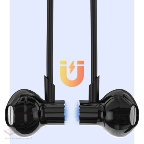 Słuchawki bezprzewodowe Dudao U5 Max Bluetooth z pałąkiem na szyję - czarne