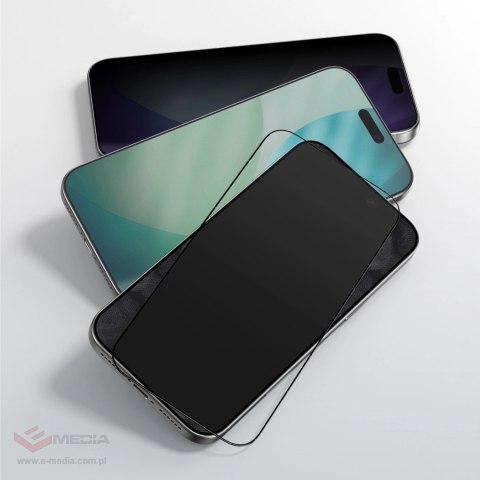 Szkło hartowane AMAZINGTHING Radix Privacy prywatyzujące na iPhone 17 Pro Max