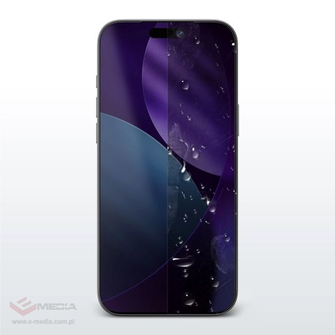 Szkło hartowane AMAZINGTHING Titan Privacy FusionFilter 7 prywatyzujące na iPhone 17 Pro Max