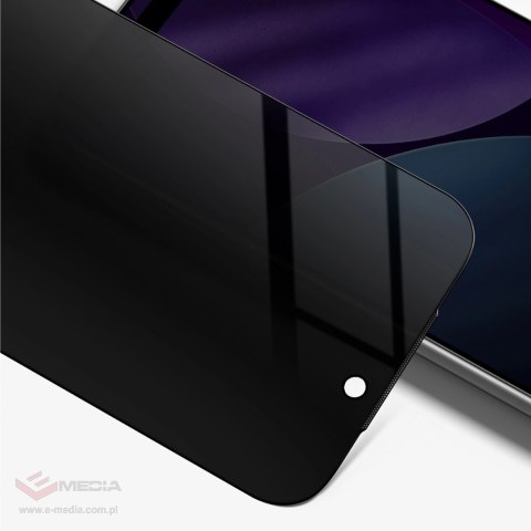 Szkło hartowane AMAZINGTHING Titan Privacy FusionFilter 7 prywatyzujące na iPhone 17 Pro Max