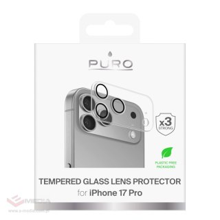 Szkło hartowane Puro Camera Standard na iPhone 17 Pro na wyspę aparatu i obiektywy