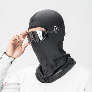 Kominiarka Wozinsky WKM-02B maska na twarz motocykl rower balaklava z otworami na okulary - czarna