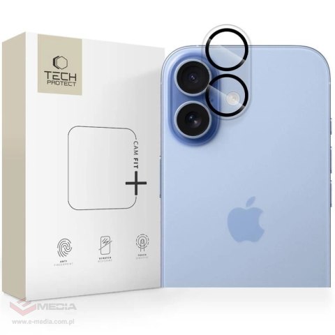 Osłona aparatu Tech-Protect Cam Fit+ na iPhone 17 - przezroczysta