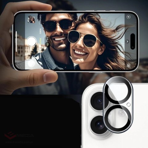 Osłona aparatu Tech-Protect Cam Fit+ na iPhone 17 - przezroczysta
