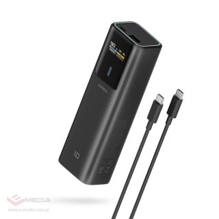 Powerbank Cuktech CKPB100PGLBL 150W 10000mAh USB-C USB-A - czarny