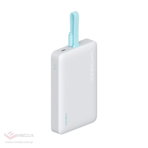 Powerbank Cuktech CP132ML 10000 mAh magnetyczny - biały