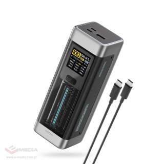 Powerbank Cuktech CUK00P23GLBK 210W 25000mAh Power Bank 2 x USB-C 1 x USB-A - czarny