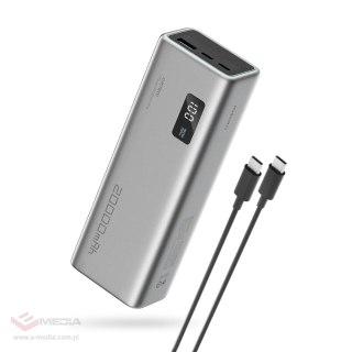 Powerbank Cuktech P+Series No.15 150W 20000mAh - szary