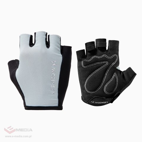 Rękawiczki rowerowe Wozinsky WRR-02XL rozmiar XL - szare