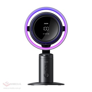 Wentylator turbinowy Jisulife Table Fan Pro3 10000mAh biurkowy z filtrem - ciemnoszary