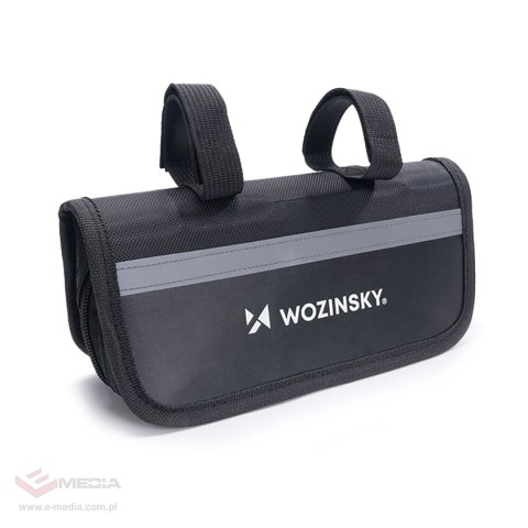 Zestaw narzędzi Wozinsky WMZ-01N multitool rowerowy 16w1 pompka klucze zestaw do dętek - czarny
