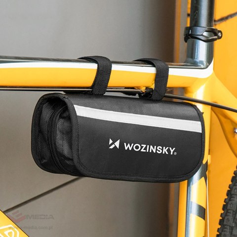 Zestaw narzędzi Wozinsky WMZ-01N multitool rowerowy 16w1 pompka klucze zestaw do dętek - czarny