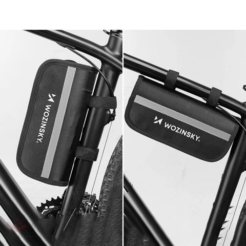 Zestaw narzędzi Wozinsky WMZ-01N multitool rowerowy 16w1 pompka klucze zestaw do dętek - czarny