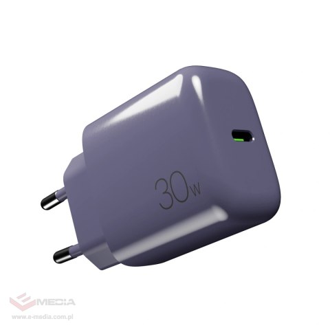 Ładowarka sieciowa Puro Pro Lite 30W USB-C - szara