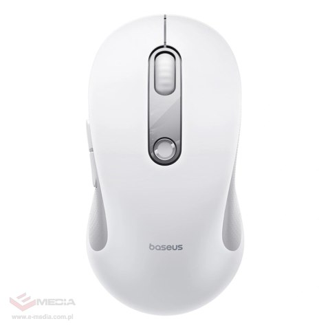 Mysz bezprzewodowa Baseus F02 ergonomiczna Bluetooth - biała