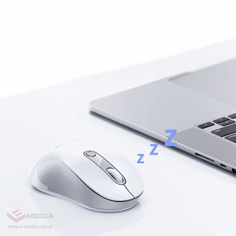 Mysz bezprzewodowa Baseus F02 ergonomiczna Bluetooth - biała