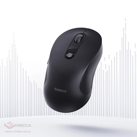 Mysz bezprzewodowa Baseus F02 ergonomiczna Bluetooth - czarna